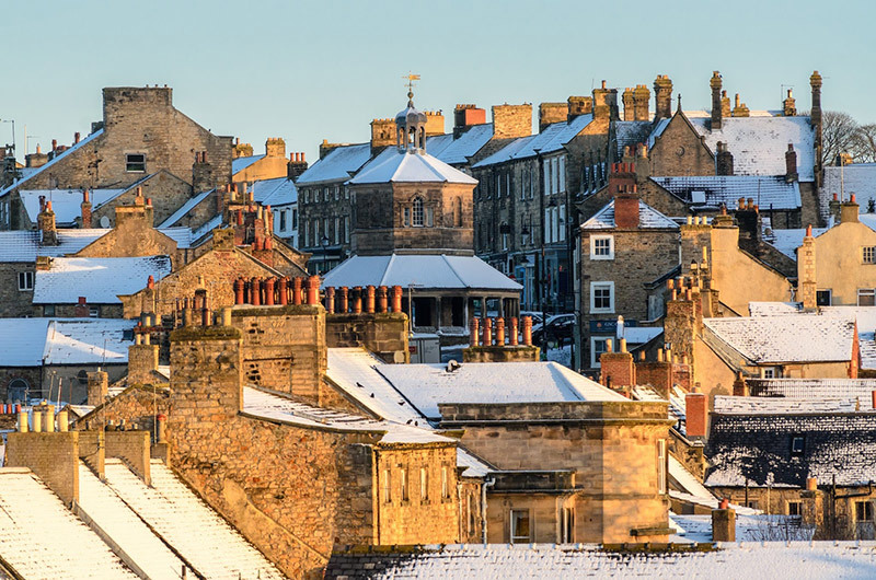 Snowy Rooftops